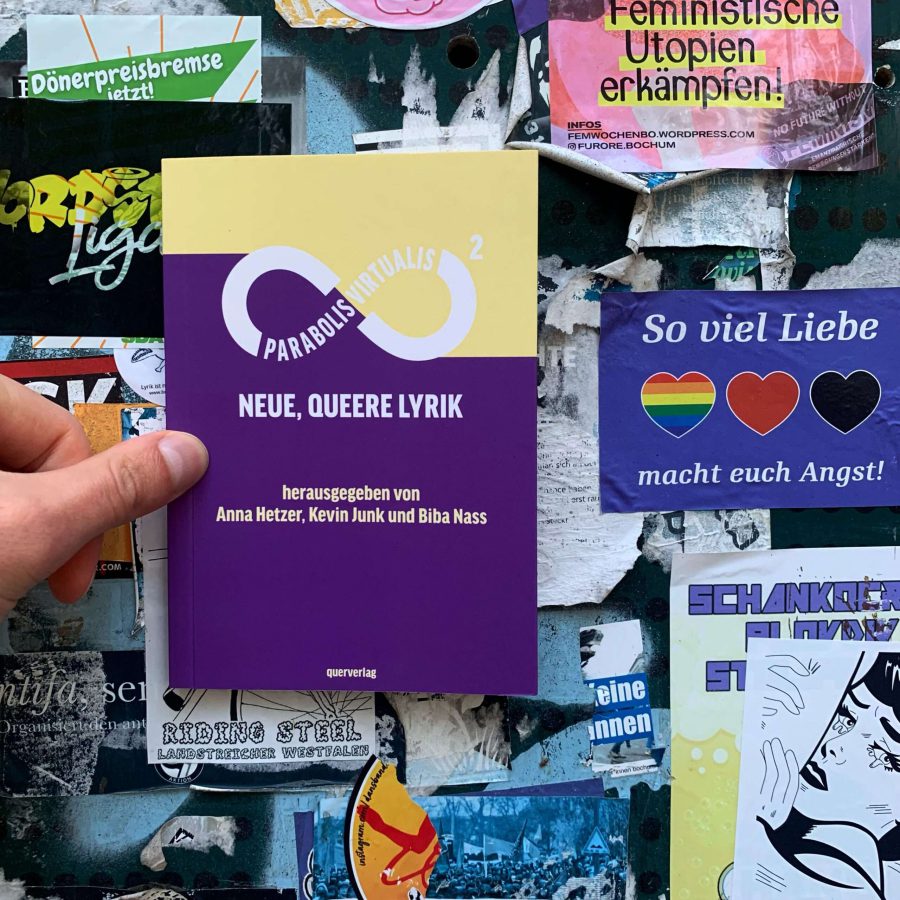 Parabolis Virtuals 2: Neue, queere Lyrik herausgegeben von anna Hetzer, Kevin Junk und Biba Nass